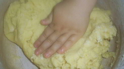 ньокки, тушенные в сливочно-грибном соусе