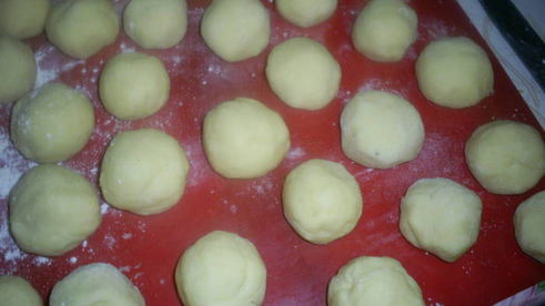 ньокки, тушенные в сливочно-грибном соусе