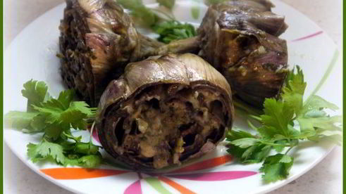 обед в риме — манные ньокки алла романа и артишоки алла романа