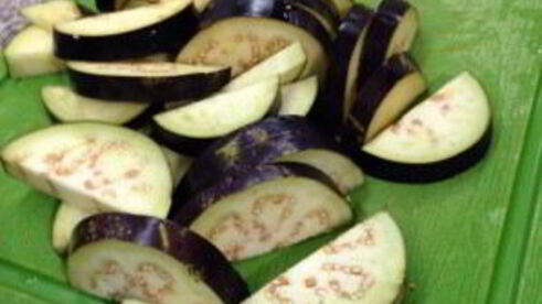 баклажаны с картошкой