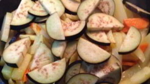 баклажаны с картошкой