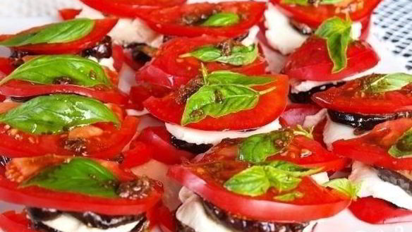 Рецепт Баклажаны с моцареллой