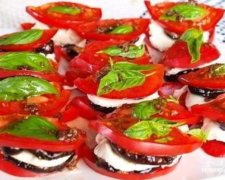 Баклажаны с моцареллой