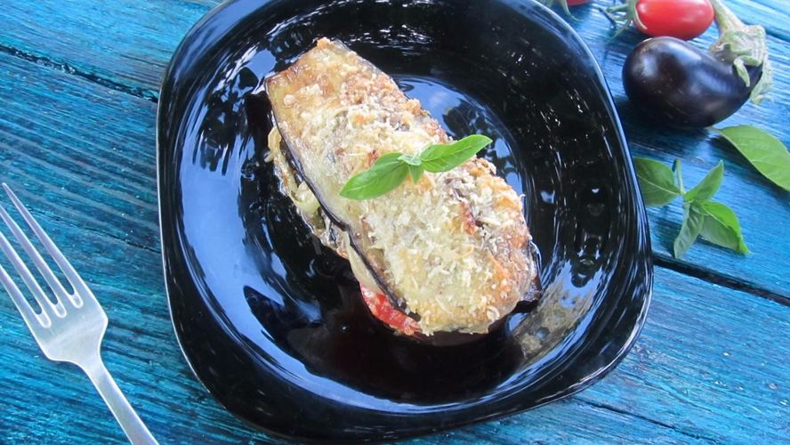 Рецепт баклажаны с овощами в духовке запеченные