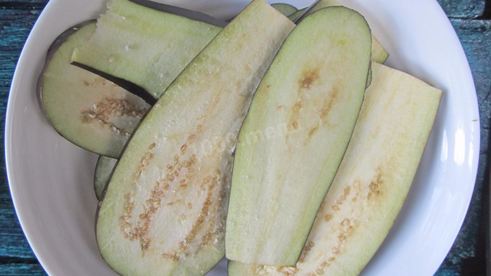 баклажаны с овощами в духовке запеченные