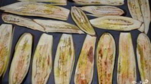 баклажаны с перцем