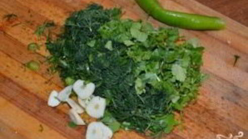 баклажаны с перцем