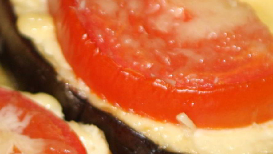 Рецепт баклажаны запеченные с помидорами и сыром