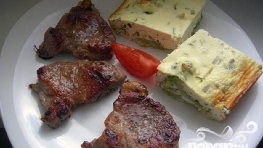 Рецепт брокколи, запеченная в твороге