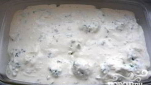 брокколи, запеченная в твороге