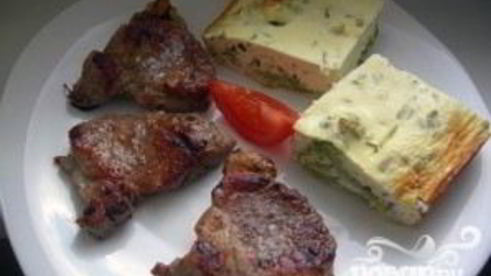 брокколи, запеченная в твороге