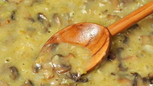 брюссельская капуста с шампиньонами