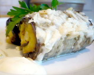 Фаршированные баклажаны