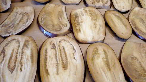 фаршированные баклажаны