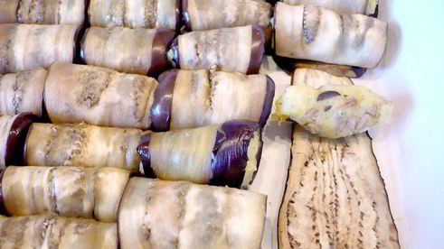 фаршированные баклажаны