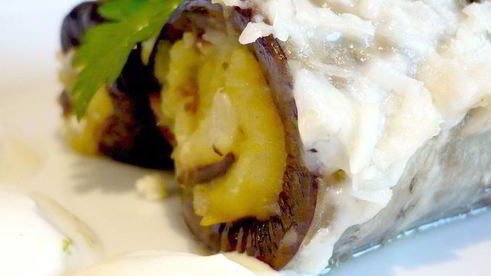 фаршированные баклажаны