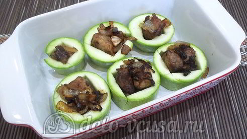 кабачки фаршированные мясом