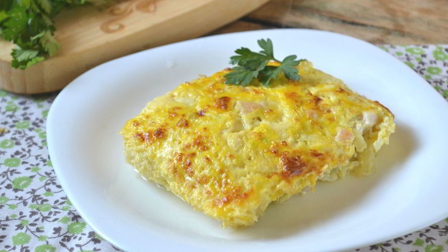 Рецепт кабачки с курицей в духовке