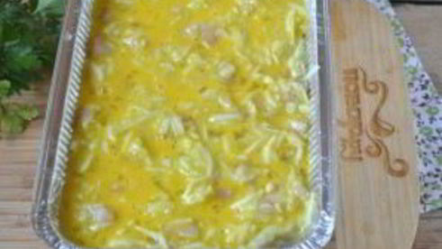 кабачки с курицей в духовке