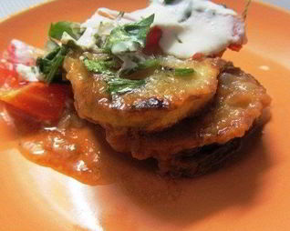 Кабачки, тушенные с овощами