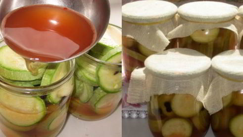 кабачки в кетчупе