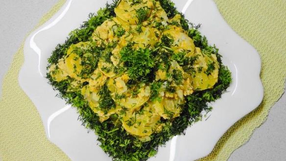 Рецепт Кабачки запеченные в сметане в мультиварке