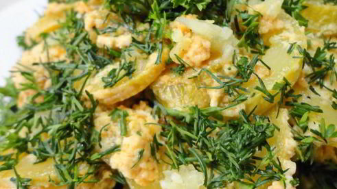 кабачки запеченные в сметане в мультиварке