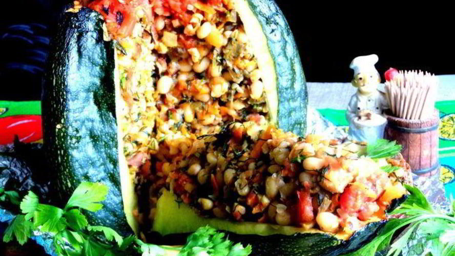 Рецепт кабачковая фаршированная бомба