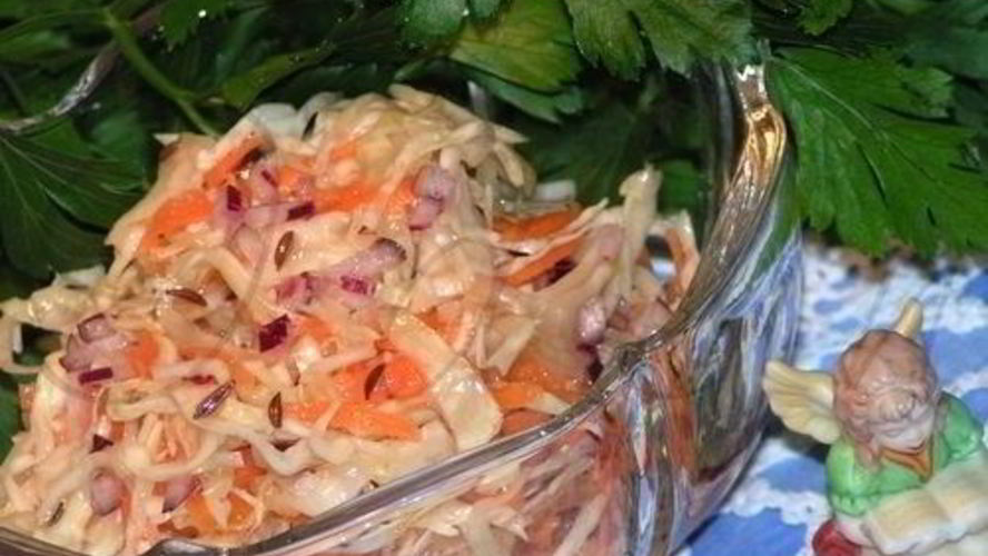 Рецепт капуста заварная на закуску