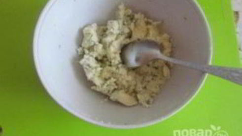 картофель с брынзой запеченный