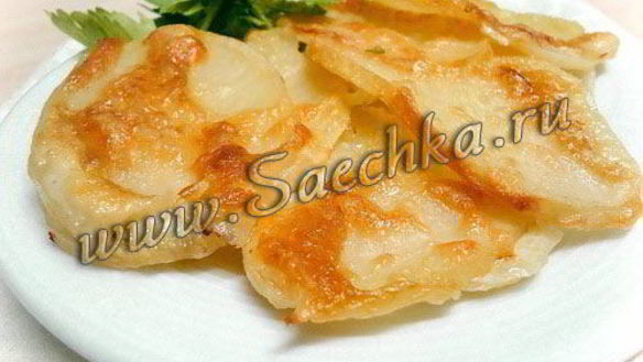 Рецепт Картофель, запеченный под сырным соусом