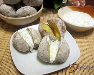 Картошка, запеченная в золе