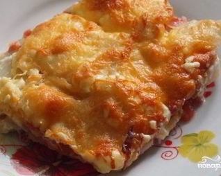 Мусака с рыбой