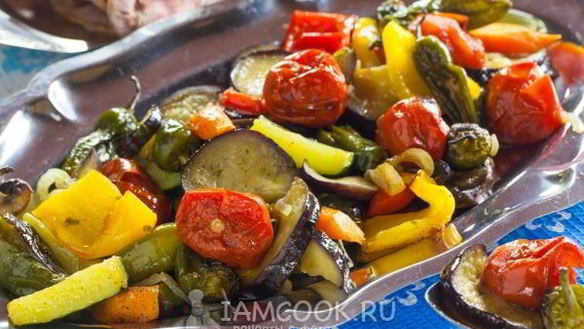 Рецепт Овощи, запеченные в фольге