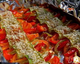 Овощное ассорти запеченное