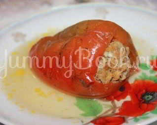 Перец фаршированный без риса