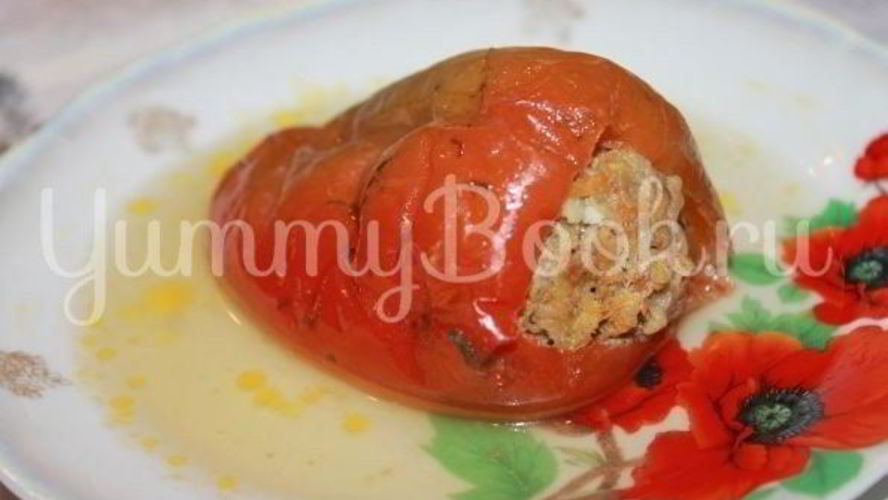 Рецепт перец фаршированный без риса