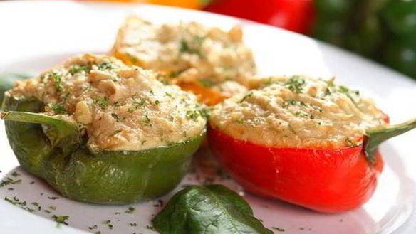 Рецепт Перец фаршированный куриным филе и овощами