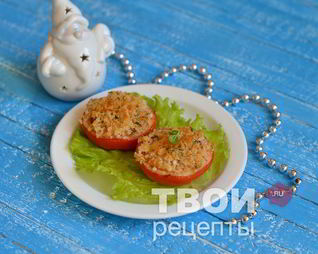 Помидоры, запеченные с тимьяном и пармезаном