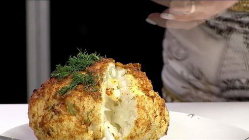 цветная капуста в кляре в духовке