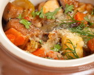 Тушеная картошка