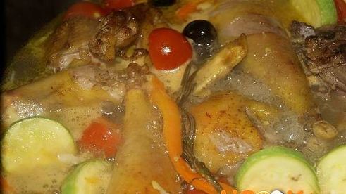 тушеный петух