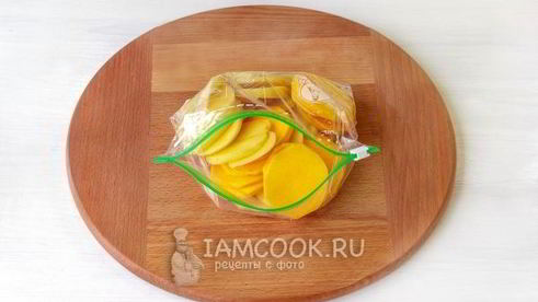 тыква, запеченная с картошкой в духовке