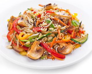 Ясай теппан — жареные овощи