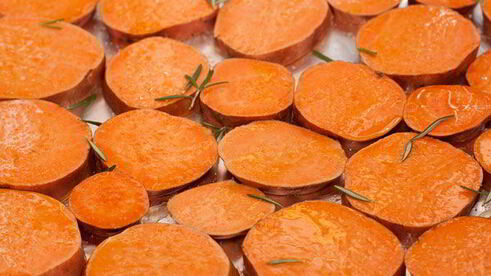 запеченный батат