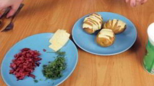 запеченный картофель в духовке с сыром