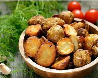 Запеченный картофель в пакете