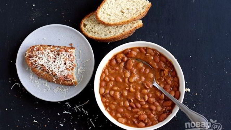 Рецепт запеченные бобы