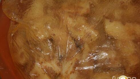 запеченные дольки картофеля