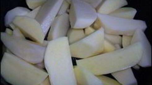 запечённая картошка со сметаной и сыром